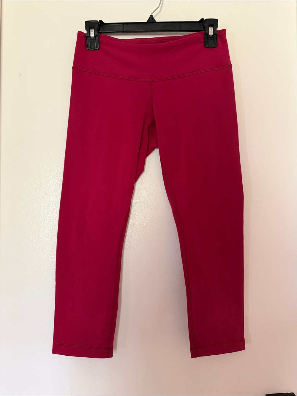 Lululemon Align High-Rise Crop Leggings 21" - Ruby Red Pink - Size 6